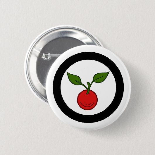 Kanton Appleholm Populace Badge Button (Voorkant /achterkant)