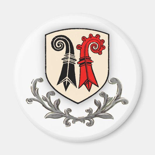 Kanton Bazel Magneet (Voorkant)