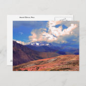 Kanton-boeg, Andes-bergen, Peru Briefkaart (Voorkant / Achterkant)