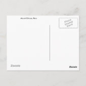 Kanton-boeg, Andes-bergen, Peru Briefkaart (Achterkant)