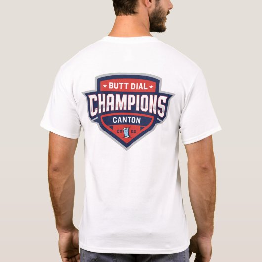 Kanton Brain Worms Dubbelzijdig T-shirt (Achterkant)