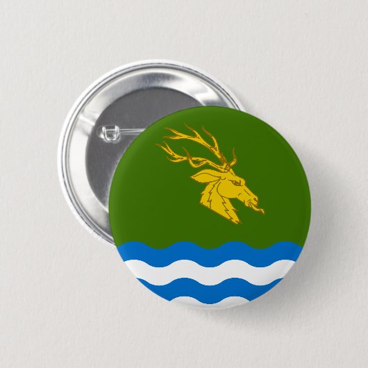 Kanton Buckston-on-Eno Populace Badge Button (Voorkant /achterkant)