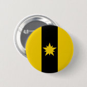 Kanton Chemin Noir Populace Badge Ronde Button 5,7 Cm (Voorkant /achterkant)