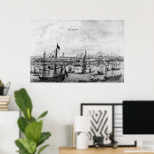 Kanton, China, 1669 Poster (Thuiskantoor)