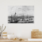 Kanton, China, 1669 Poster (Keuken)