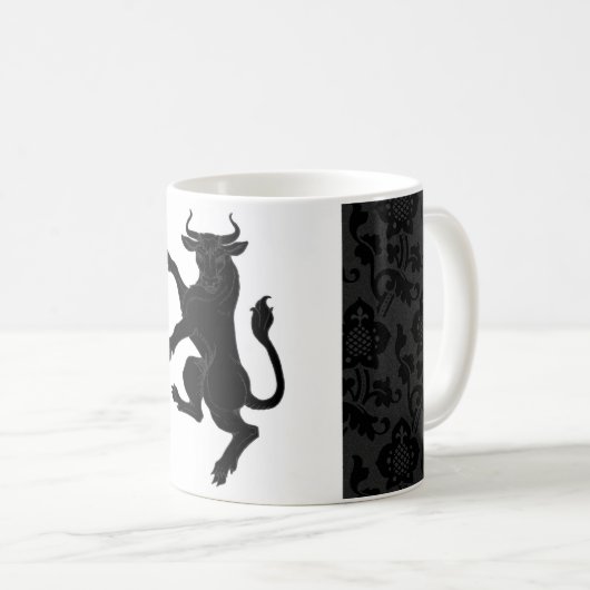 Kanton Cluain Populace Badge Koffiemok (Voorkant rechts)