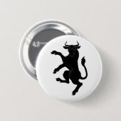 Kanton Cluain Populace Badge Ronde Button 5,7 Cm (Voorkant /achterkant)
