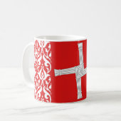 Kanton Crois Brigte Populace Badge Koffiemok (Voorkant links)