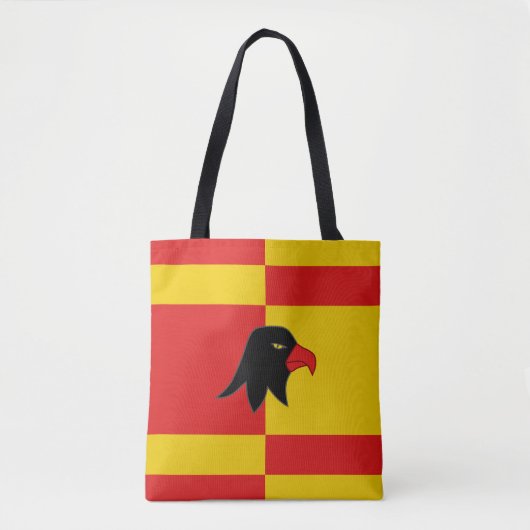Kanton Falconcree Populace Badge Canvas tas (Voorkant)