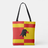 Kanton Falconcree Populace Badge Canvas tas (Achterkant)