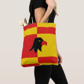 Kanton Falconcree Populace Badge Canvas tas (Dichtbij)