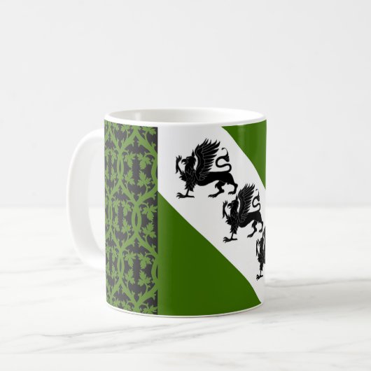 Kanton Gryphonwald Populace Badge Koffiemok (Voorkant links)