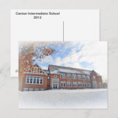 Kanton Intermediate School Briefkaart (Voorkant / Achterkant)