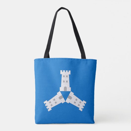 Kanton Kapellenberg Populace Badge Canvas tas (Achterkant)