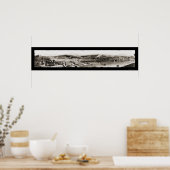 Kanton NC Fiber Photo 1911 Poster (Keuken)