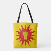 Kanton Nimenefeld Populace Badge Canvas tas (Achterkant)