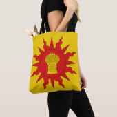 Kanton Nimenefeld Populace Badge Canvas tas (Dichtbij)