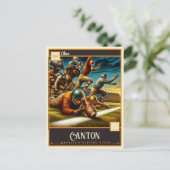 Kanton, Ohio |  Briefkaart (Staand voorkant)