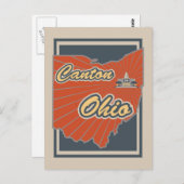 Kanton Ohio Briefkaart - Travel Briefkaart (Voorkant / Achterkant)