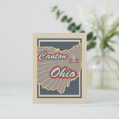 Kanton Ohio Briefkaart - Travel Briefkaart v2 (Staand voorkant)