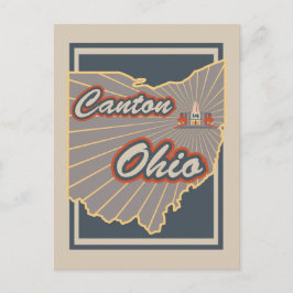 Kanton Ohio Briefkaart - Travel Briefkaart v2
