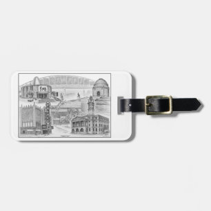 Kanton Ohio Historic Landmarks Bagagelabel