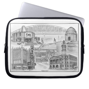Kanton Ohio Historic Landmarks Laptop Sleeve