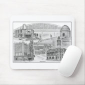 Kanton Ohio Historic Landmarks Muismat (Met muis)