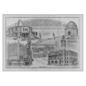 Kanton Ohio Historic Landmarks Snijplank (Voorkant)