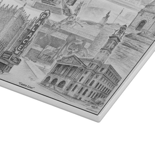 Kanton Ohio Historic Landmarks Snijplank (Hoek)