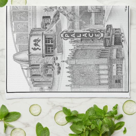 Kanton Ohio Historic Landmarks Theedoek (Gevouwen)