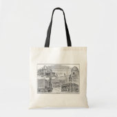 Kanton Ohio Historic Landmarks Tote Bag (Voorkant)