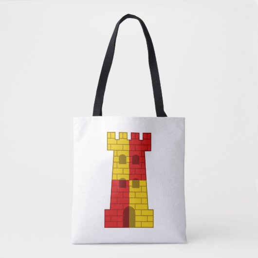 Kanton Rokkehealdan Populace Badge Tote Bag (Voorkant)
