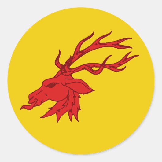 Kanton Saint Georges Populace Badge Ronde Sticker (Voorkant)