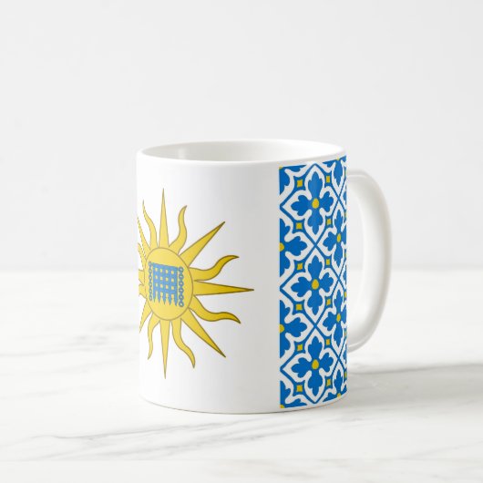 Kanton Summergate Populace Badge Coffee Mok (Voorkant rechts)