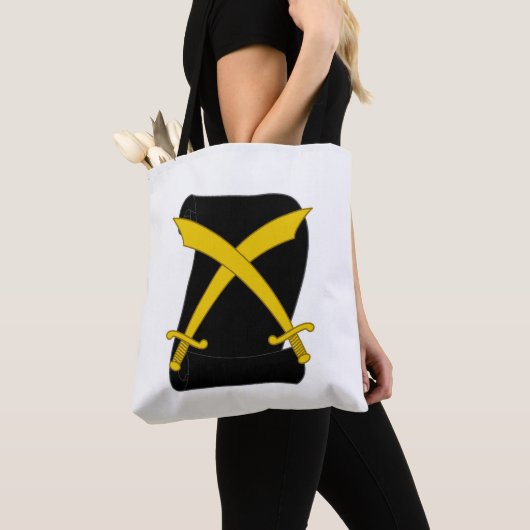 Kanton Tanwayour Populace Badge Canvas tas (Dichtbij)