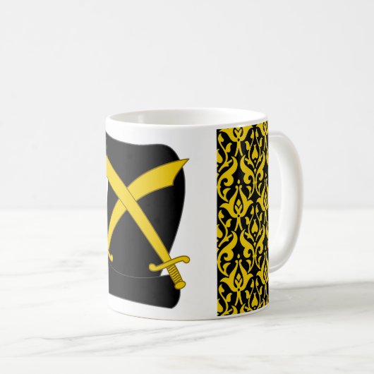 Kanton Tanwayour Populace Badge Coffee Mok (Voorkant rechts)