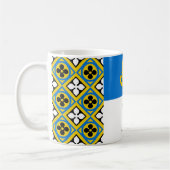 Kanton Vest Yorvik Populace Badge Koffiemok (Links)