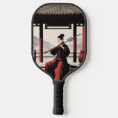 Kantonese melodische traditie #2 pickleball paddle (Achterkant)