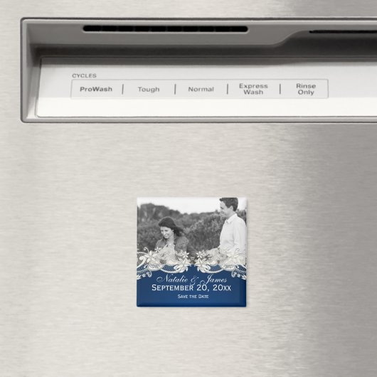  kantontwerp Sla de datum op Foto Saffier Magneet (Insitu (Vaatwasser))