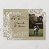 kantontwerp Sla de datum op Save The Date (Voorkant / Achterkant)