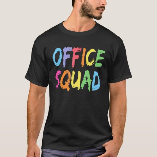 Kantoor administratief assistent-schoolvak t-shirt (Voorkant)