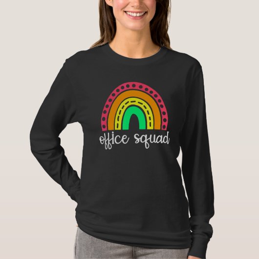 Kantoor administratief assistent-schoolvak t-shirt (Voorkant)
