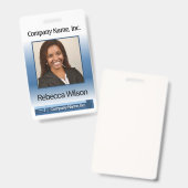 Kantoor Afbeelding Badge (Voor- en achterkant)