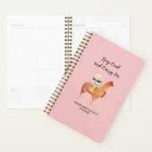 Kantoor Alpaca Llama Roze Inspirerend Persoonlijk Planner (Display)