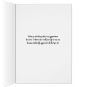 Kantoor Assistant Appreciation Kaart Butterflies (Binnen (Rechts))