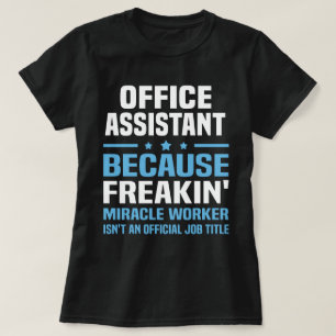 Kantoor assistent t-shirt