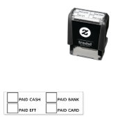 Kantoor Bankoverschrijvingsformulieren Check Block Zelfinktende Stempel (In situ)