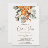 Kantoor Bedrijf Kerst Vakantie Party uitnodiging (Voorkant)