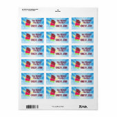 Kantoor behandelt beloningsbeloning werknemer van  etiket (Full Sheet)